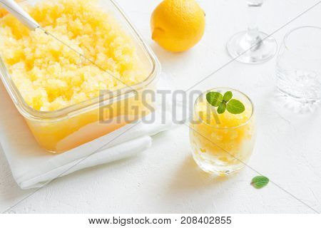 Lemon Granita