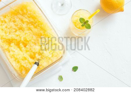 Lemon Granita