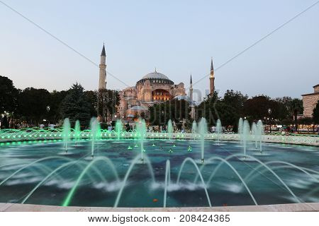 Hagia Sophia Museum In Istanbul
