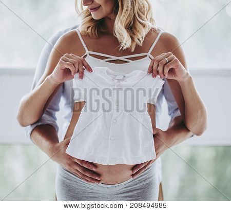 Pregnant Woman With Husband