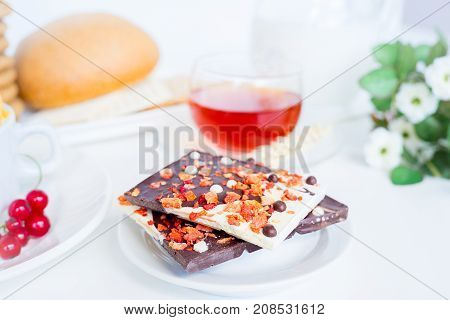 Image of different healthy food made of weat