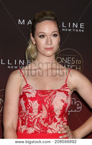 LOS ANGELES - OCT 4:  Alisha Marie at the People's Ones To Watch Party at the NeueHouse Hollywood on October 4, 2017 in Los Angeles, CA