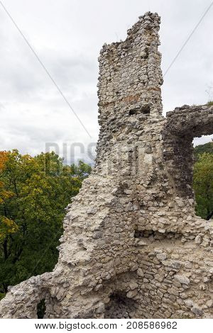 Ruins Of Vitanyvar In Hungary