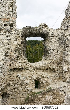 Ruins Of Vitanyvar In Hungary