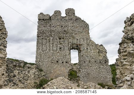 Ruins Of Vitanyvar In Hungary