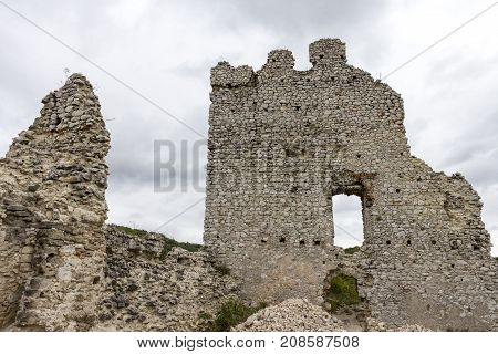 Ruins Of Vitanyvar In Hungary