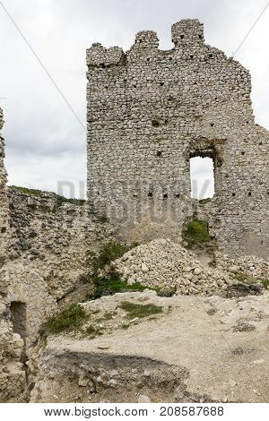 Ruins Of Vitanyvar In Hungary
