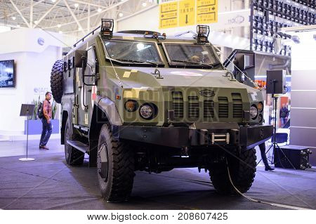 Manufacture Of Medical Armored Vehicles At A Specialized Exhibition