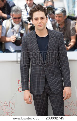CANNES, FRANCE - MAY 19: Xavier Dolan attends the 'It's Only The End Of The World (Juste La Fin Du Monde)'  photocall during the 69th annual Cannes Film Festival at the Palais des Festivals