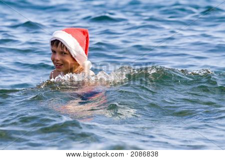 Santa Baby en vacances