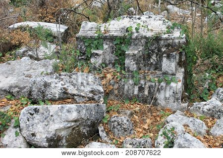 Termessos is an ancient city located in the southeast of the historical area of Pisidia