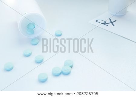 Pills Capsules Spillage