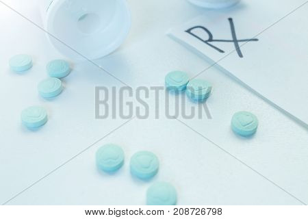 Pills Capsules Spillage