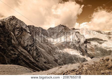 Mountain Panorama View From Volovec In Slovakia