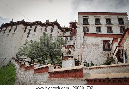 Potala Palace In Lhasa, Tibet Region