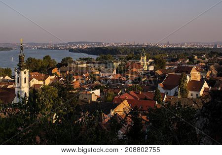 The view of Zemun from Gardos Tower