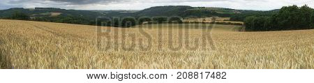 Landscape of Eifel area close to Bitburg, Germany, Europe