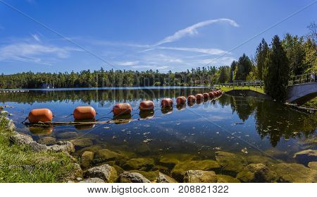 Rockwood Conservation Area in Ontario. North America