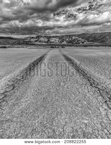 Clark dry lakebed in Anza Borrego Desert State Park
