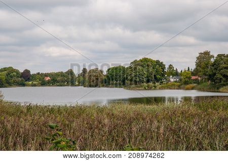 Lake In Danish Town