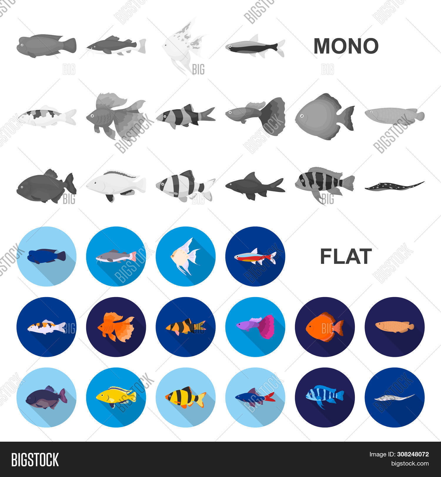 Bio Ecology Flat Icons Image & Photo (Free Trial) | Bigstock