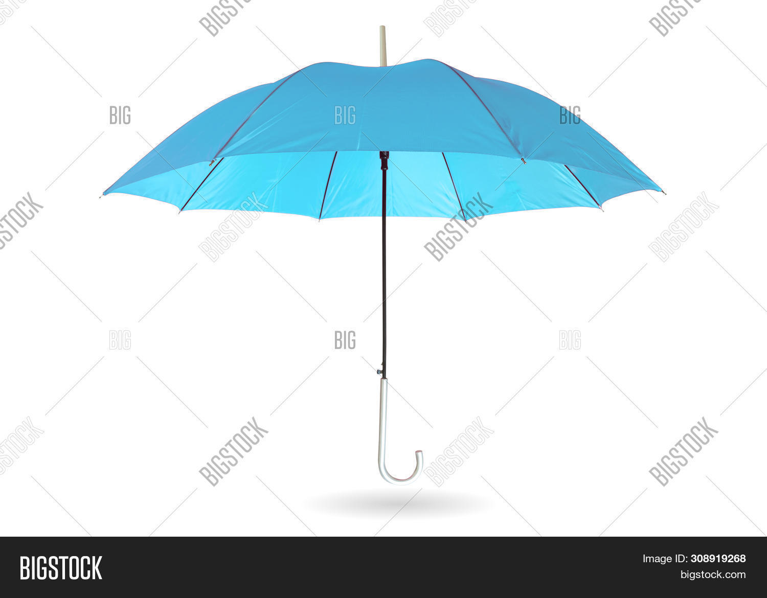 Light Blue Umbrella Image & Photo (Free Trial) | Bigstock