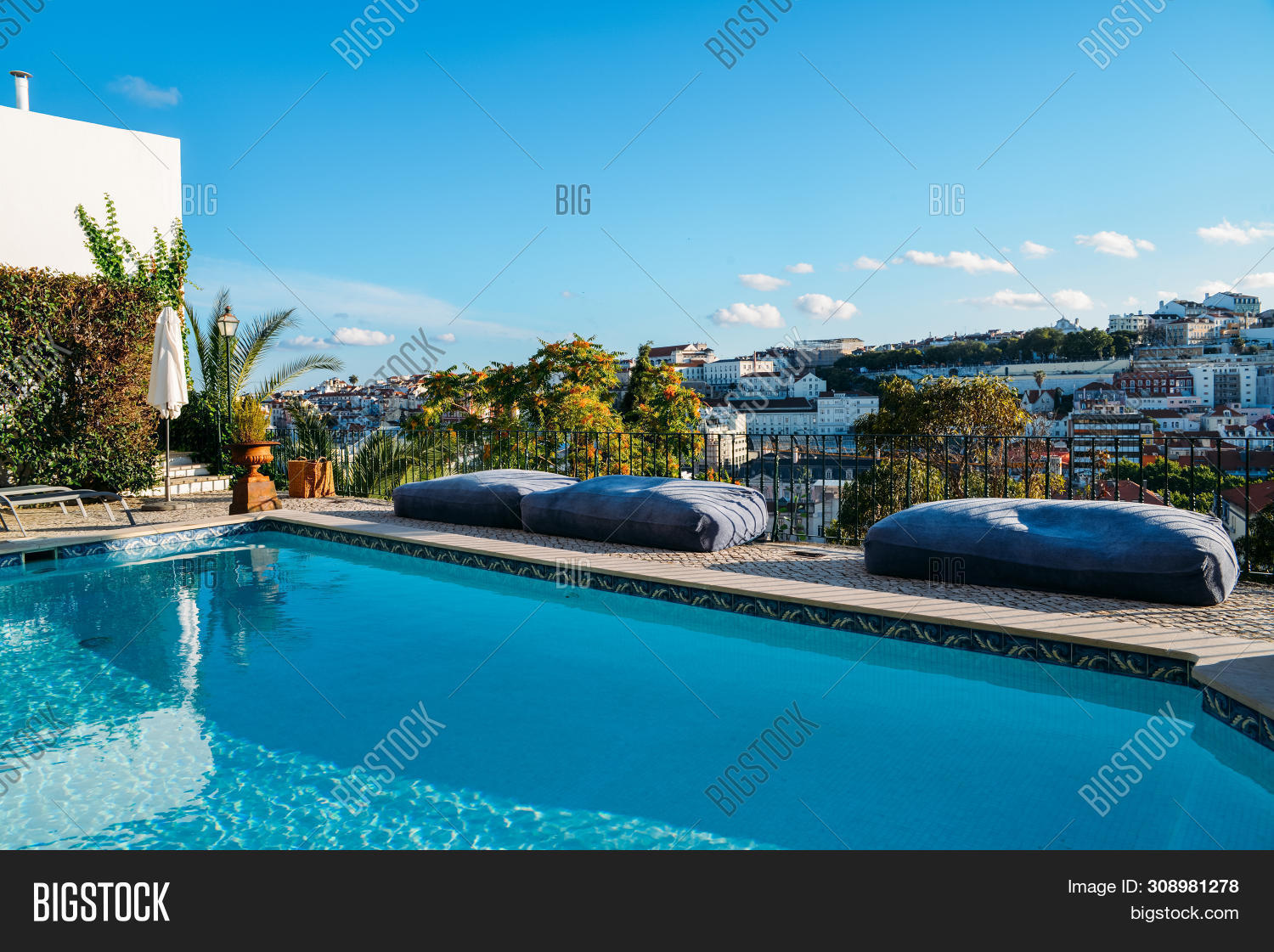 Swimming Pool On Roof Image Photo Free Trial Stock Swimming Pool On Roof Image Photo