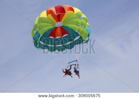 Parasales - Water Parachutes For Outdoor Activities. Bright Colours.