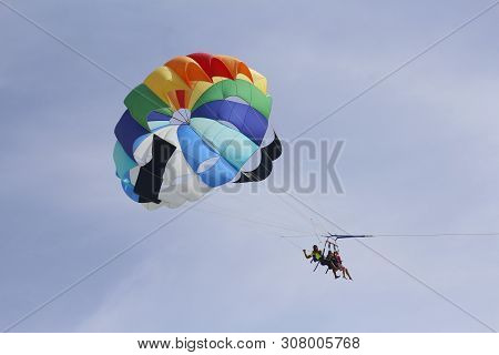 Parasales - Water Parachutes For Outdoor Activities. Bright Colours.