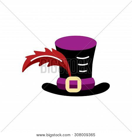 Top Hat Feather Vector & Photo (Free Trial) | Bigstock