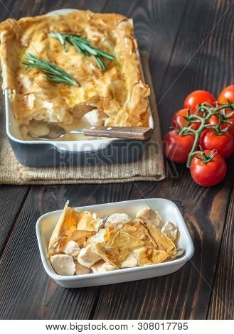 Chicken Pie With Philo