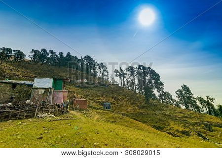 Bugyals, Flat Lands At Upper Himalayas, Uttarakhand, India