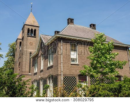 ulft in the netherlands and the river dinkel