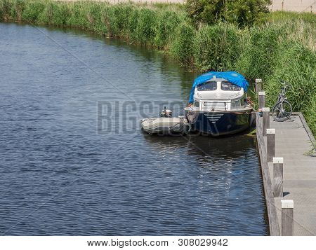 ulft in the netherlands and the river dinkel