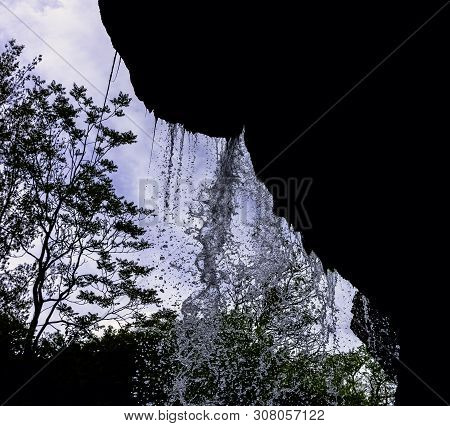 La Grande Cascade - The Great Waterfall Of The Cance And Cançon Rivers  - Le Neufbourg, Normandy, Fr