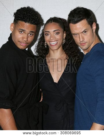 LOS ANGELES - JUN 22:  Adain Bradley, Kiara Barnes, Matthew Atkinson at the Bold and the Beautiful Fan Club Luncheon at the Marriott Burbank Convention Center on June 22, 2019 in Burbank, CA