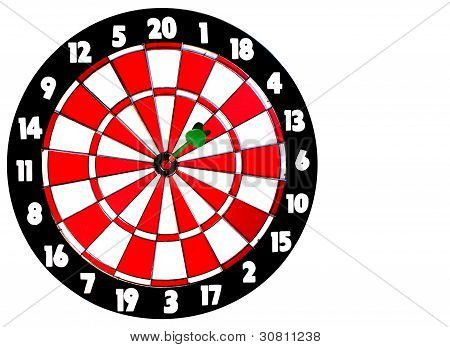 Dart und board