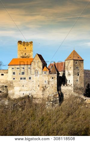 Hardegg castle in north Austria