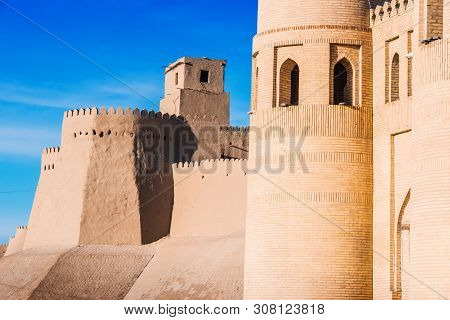 Historic Architecture Of Khiva, Uzbekistan