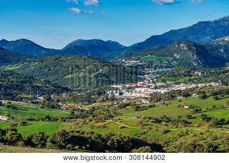 Ubrique, Cadiz. Spain. White Villages Of Andalusia In The Park Of Alcornocales