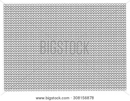 Texture Of Knitted Fabric. Stockinet, Knitted Weave Smooth.