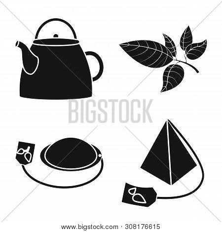 Vector Illustration Of Medicine And Gradient Icon. Set Of Medicine And Natural Vector Icon For Stock