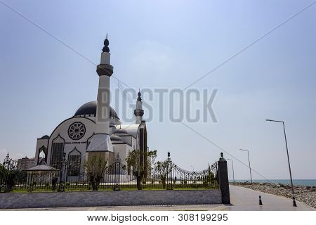 Nihal Atakas Mosque In Iskenderun, Hatay - Turkey.