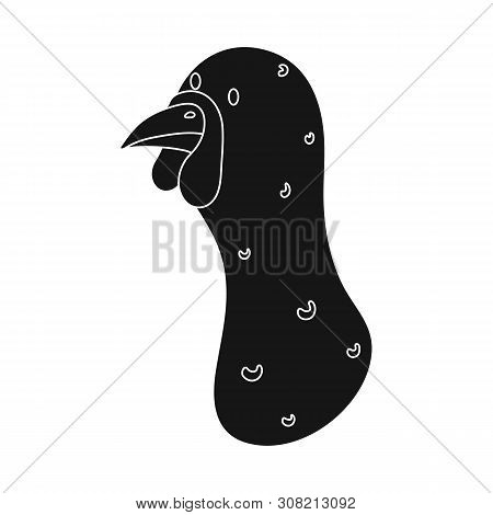 Vector Illustration Of Donkey And Face Icon. Collection Of Donkey And Cute Vector Icon For Stock.