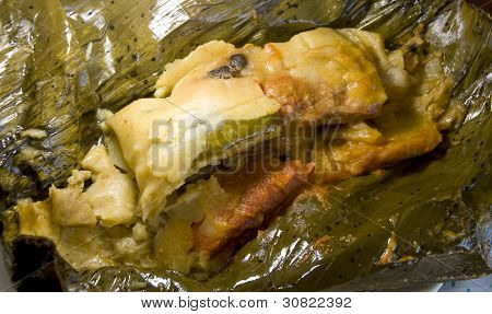 Rico Nacatamal National Food Dish Leon Nicaragua