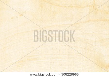 Texture Natural Light Wood. Solid Wood Texture Is One Board. Spruce Tree Background Close Up.