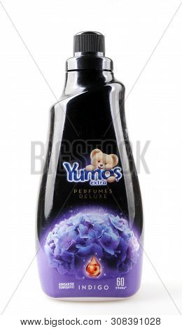 Pomorie, Bulgaria - June 23, 2019: Yumoş Is A Brand Of Softeners Belonging To Unilever By 2008. In 2