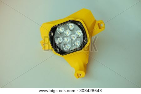 Bike Led Lamp 3d Printer Selfmade For Motobike Night Drive