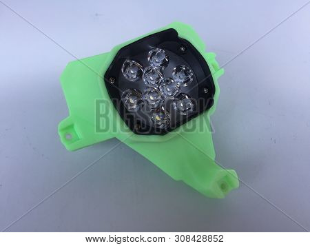Bike Led Lamp 3d Printer Selfmade For Motobike Night Drive