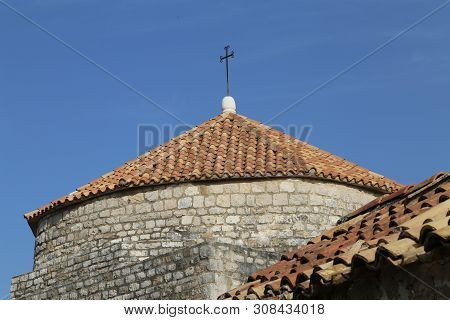 Klis, Croatia - Juny 12, 2019: Near Split The Klis Fortress